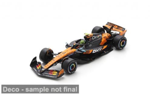 Modelauto McLaren F1 Base MCL39 formule 1 GP Australien 2025 Team #4 L.Norris 1/64 Spark
