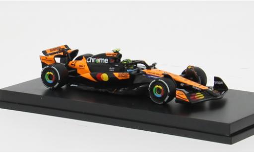 Modelauto McLaren F1 Base MCL39 formule 1 GP China 2025 Team #4 L.Norris 1/64 Minichamps