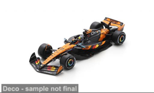 Modelauto McLaren F1 Base MCL39 formule 1 GP China 2025 Team #81 O.Piastri 1/64 Spark