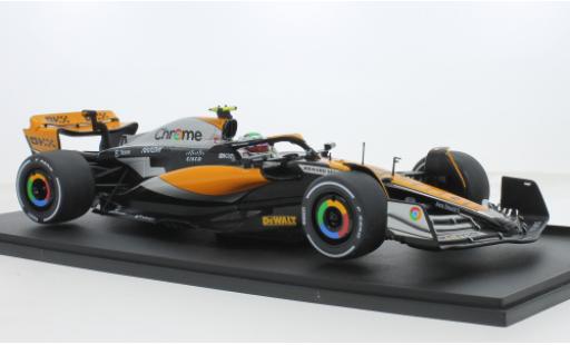 Modelauto McLaren F1 MCL60 formule 1 GP Gro&Atilde;�britannien 2023 Team #4 L.Norris 1/18 Solido