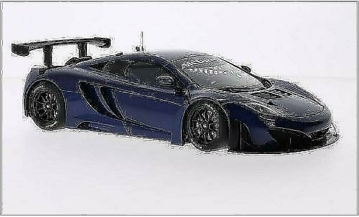 McLaren MP4-12C GT3 1/18 Autoart metallic blauw RHD 2011 modelauto