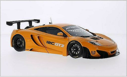 McLaren MP4-12C GT3 1/18 Autoart metallic oranje RHD 2011 modelauto