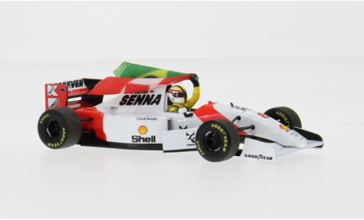 Modelauto McLaren MP4 MP4/8 Ford formule 1 Tribute Imola 2024 S.Vettel 1/43 Minichamps