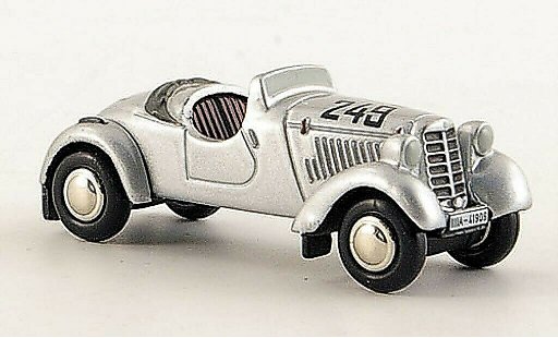 Mercedes 170 Roadster 1/87 Bub VS Gelandesport- No.249 grijs modelauto
