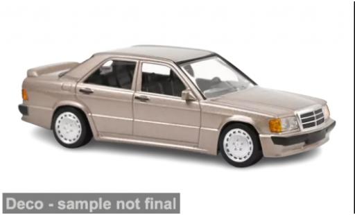 Modelauto Mercedes 190 Base E 2.3-16 (W201) beige 1984 1/43 Norev