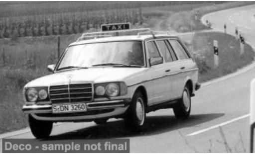 Modelauto Mercedes 200 Coupe T (S123) 1979 Taxi (D) 1/43 IXO