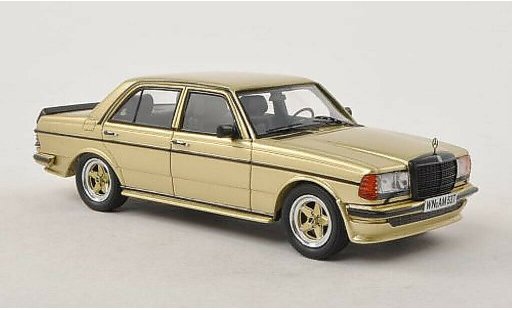 Mercedes 280 Coupe 1/43 Neo E (W123) AMG gold 1980 modelauto
