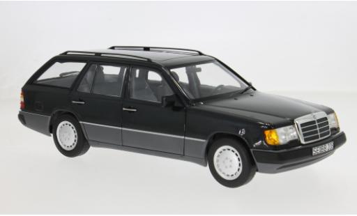 Modelauto Mercedes 300 Coupe D T-Modell zwart 1990 1/18 Norev