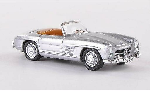 Mercedes 300 Roadster 1/87 Schuco grijs modelauto