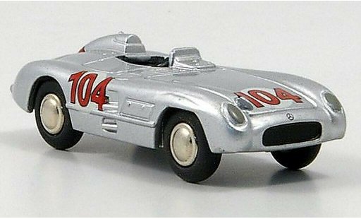 Mercedes 300 Base 1/87 Bub No.104 1-Sitzer winnaar Targa Florio 1955 modelauto