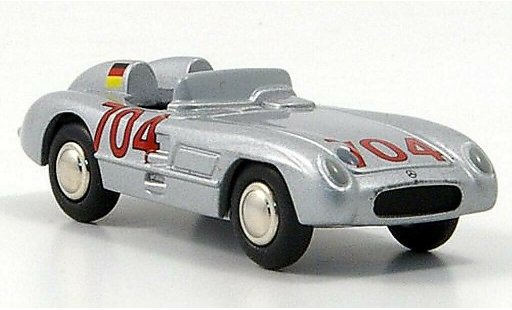 Mercedes 300 Base 1/87 Bub No.704 Hans Herrmann Mille-Miglia 1955 modelauto