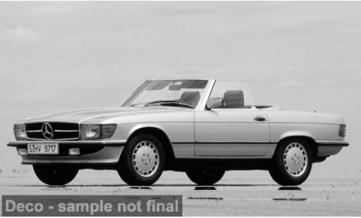 Modelauto Mercedes 450 Base SL (R 107) grijs 1985 1/18 I Norev