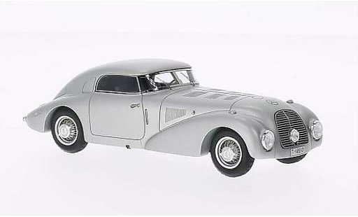 Mercedes 540 K Base 1/43 Spark Stromlinienwagen grijs 1938 modelauto