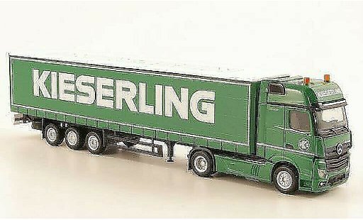 Mercedes Actros Base 1/87 Herpa 11 Kieserling Gardinenplanen-SZ modelauto