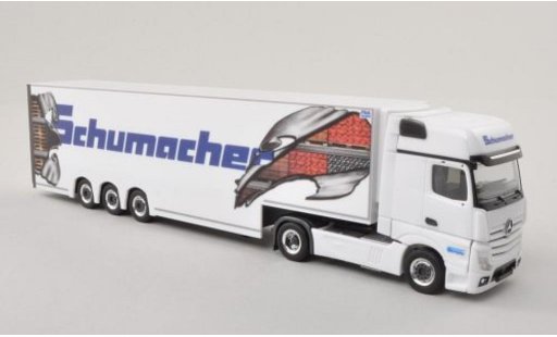 Mercedes Actros Gigaspace 1/87 Herpa 11 Schumacher -Doppelstock-SZ modelauto