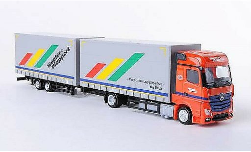 Mercedes Actros Bigspace 1/87 Herpa 11 Wepler + Plappert Volumen-HZ modelauto
