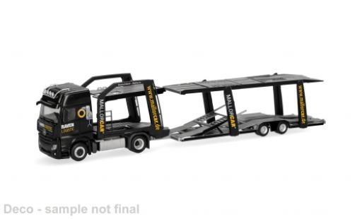 Modelauto Mercedes Actros Base 18 L Raven Logistic 1/87 Herpa