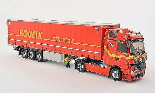 Mercedes Actros Bigspace 1/43 Eligor 2 Boueix Gardinenplanen-SZ modelauto
