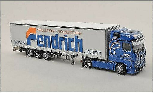 Mercedes Actros Bigspace 1/87 AWM 2 Fendrich Mega-G-KSZ modelauto