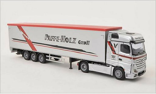 Mercedes Actros Bigspace 1/87 AWM 2 Paffe-Holz GmbH Schubboden-SZ modelauto