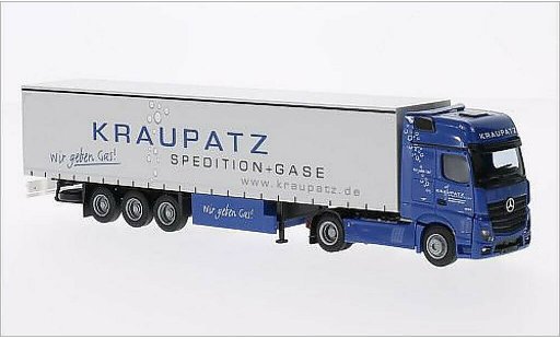 Mercedes Actros Gigaspace 1/87 AWM 2 Giga./Aerop. G-KSZ Kraupatz modelauto