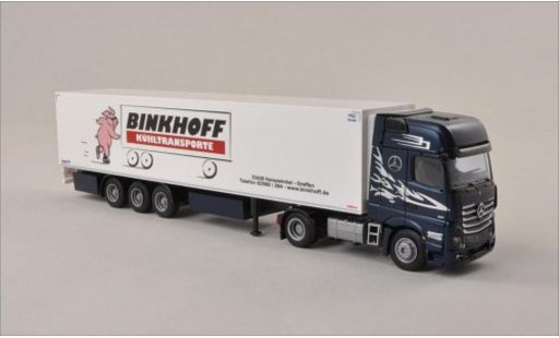 Mercedes Actros Gigaspace 1/87 AWM 2 Gigaliner Binkhoff Kuhlkoffer-SZ modelauto