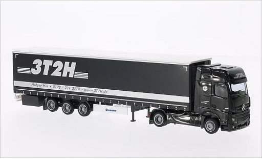 Mercedes Actros Gigaspace 1/87 AWM 2 3T2H Mega-Gardinenplanen-SZ modelauto