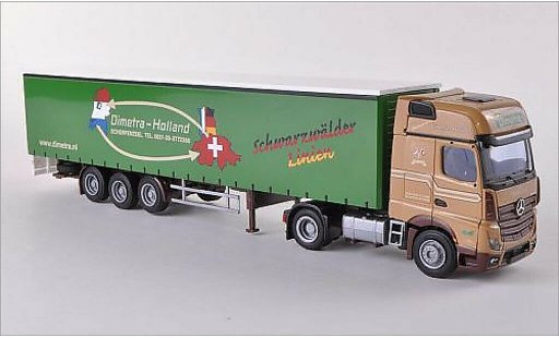 Mercedes Actros Gigaspace 1/87 AWM 2 Dimetra - Holland Gardinenplanen-SZ modelauto