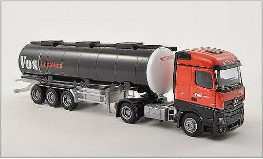 Mercedes Actros Streamspace 1/87 AWM 2 Vos Logistics Tank-SZ modelauto
