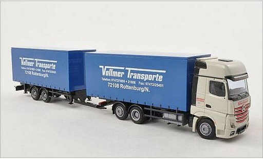 Mercedes Actros Gigaspace 1/87 AWM 2 Vollmer Giga.-G-KTaHZ modelauto