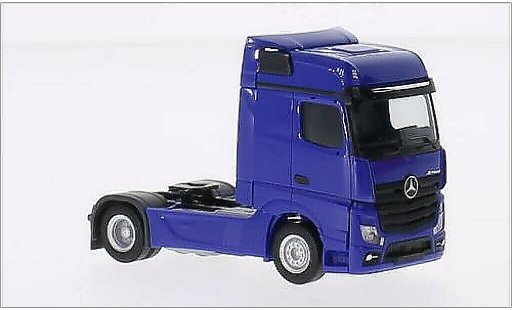 Mercedes Actros Bigspace 1/87 Herpa blauw modelauto