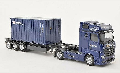 Mercedes Actros Bigspace 1/87 Herpa NYK / Addicks & Kreye Container-SZ modelauto