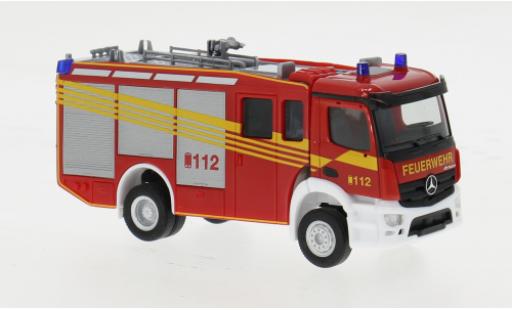 Modelauto Mercedes Actros Base Brandweer 1/87 Herpa