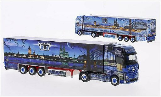 Mercedes Actros Gigaspace 1/87 Herpa Giga. Koln Truck Spedition Schumacher modelauto