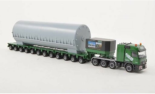Mercedes Actros Base 1/87 Herpa L 02 Kubler Tieflade-SZ met Ladegut modelauto