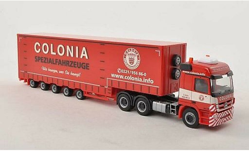 Mercedes Actros Base 1/87 Herpa L 08 Colonia Volumen-SZ modelauto