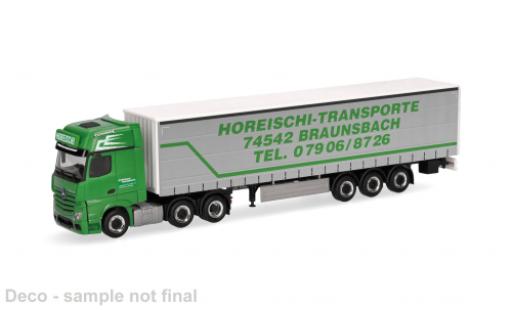 Modelauto Mercedes Actros Gigaspace L Horeischi Transporte 1/87 Herpa