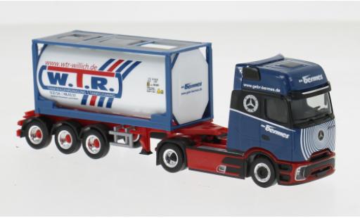 Modelauto Mercedes Actros Gigaspace L ProCabin 20ft Bermes 1/87 Herpa