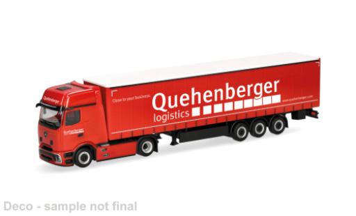 Modelauto Mercedes Actros Base L ProCabin Quehenberger (A) 1/87 Herpa