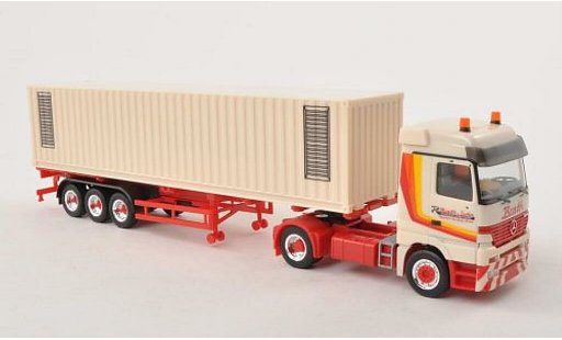Mercedes Actros Base 1/87 Herpa LH Barth Container-SZ modelauto
