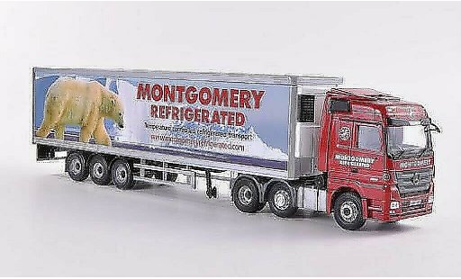 Mercedes Actros Base 1/50 Corgi Montgomery Refrigerated Kuhlkoffer-SZ modelauto