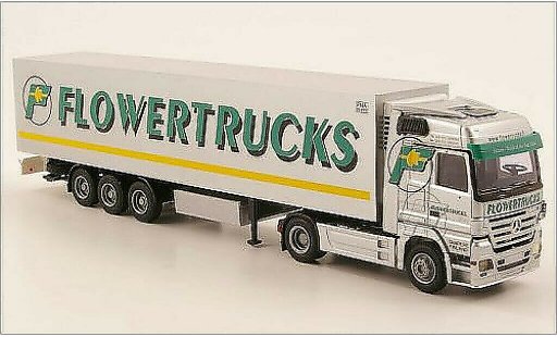 Mercedes Actros Base 1/87 AWM MP2 LH/Aerop. Flowertrucks Kuhl-KSZ modelauto