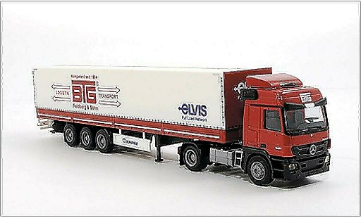 Mercedes Actros Base 1/87 AWM MP3 L/Aerop. BTG Feldberg & Sohn laadbakn-SZ modelauto
