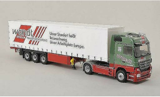 Mercedes Actros Base 1/43 Eligor MP3 Spedition Wandt Gardinenplanen-Sattelzug gelimiteerd Auflage 99 stuk modelauto
