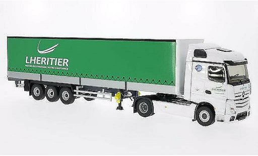 Mercedes Actros Base 1/43 Eligor MP4 Steamspace Transports Lheritier Gardinenplanen-SZ modelauto