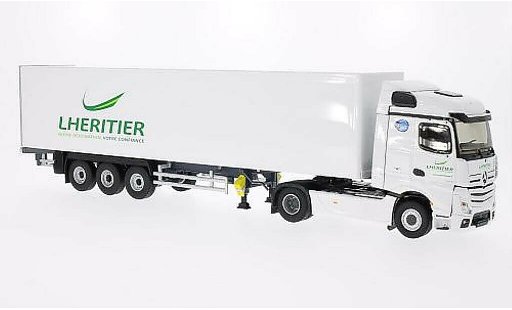Mercedes Actros Base 1/43 Eligor MP4 Steamspace Transports Lheritier Koffer-SZ modelauto