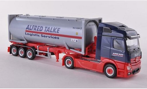 Mercedes Actros Streamspace 1/87 Herpa 2.3 A.Talke Drucksilocontainer-SZ 30ft. 2011 modelauto