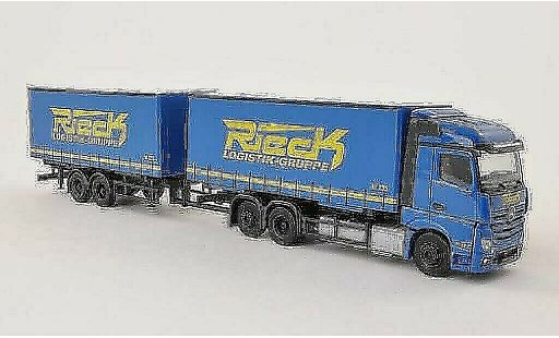 Mercedes Actros Streamspace 1/87 Herpa Rieck Wechselgardinen-HZ modelauto