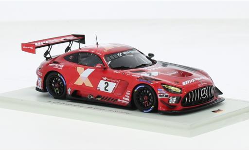 Modelauto Mercedes AMG GT GT3 3 24h N&Atilde;&frac14;rburgring 2023 AMG Team GetSpeed #2 A.Christodoulou/M.G&Atilde;&para;tz 1/43 Spark