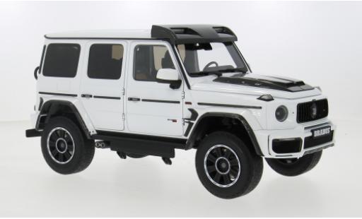 Modelauto Mercedes B G-Class Brabus G63 4x4 wit 2023 1/18 Almost Real